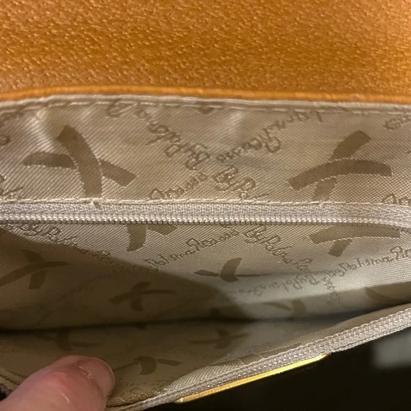 Paloma Picasso Tan Leather Satchel - Picture 13 of 16